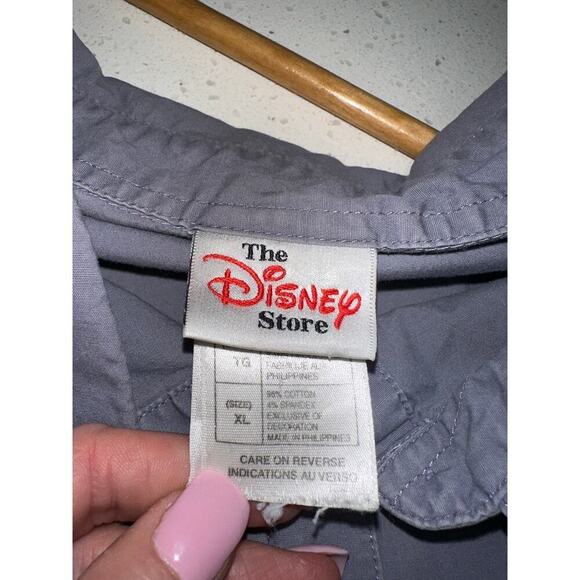 Disney Women’s Minnie Mouse Shirt Button up quarter sleeves XL Disney world - Picture 8 of 10